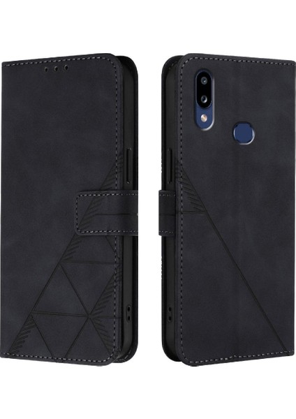 Samsung Galaxy A10S/ M01S Pu Deri Flip Folio Kitap Koruyucu Kılıf (Yurt Dışından)