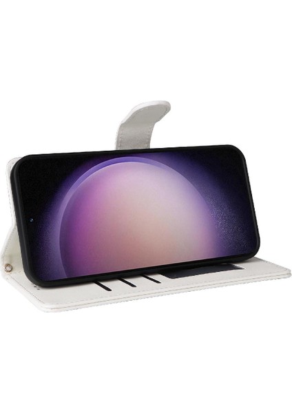 Samsung Galaxy S23 Cüzdan Basit Iş Deri Kılıf Flip Case Için Flip Case (Yurt Dışından) fırsatları