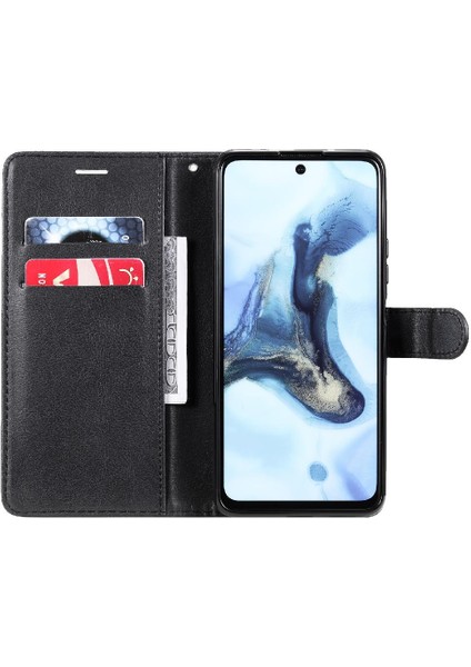 Xiaomi Redmi Not 10 Pro 5g Için Flip Case Iş Cüzdan Telefon Kılıfı ile (Yurt Dışından)