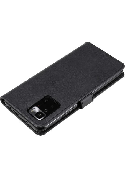 Xiaomi Redmi Not 10 Pro 5g Için Flip Case Iş Cüzdan Telefon Kılıfı ile (Yurt Dışından)