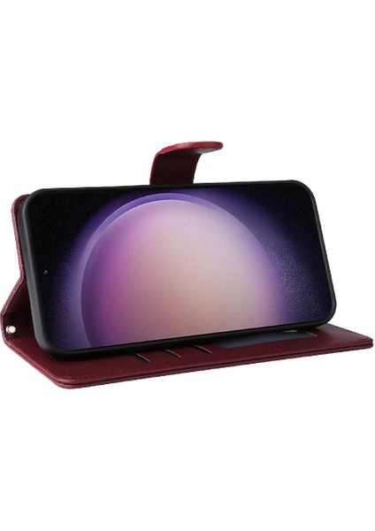 Samsung Galaxy S23 Cüzdan Basit Iş Deri Kılıf Flip Case Için Flip Case (Yurt Dışından) modelleri