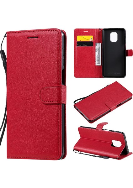 Xiaomi Redmi Not 9 Için Flip Case Pro/9s Kart ile Yüksek Kaliteli Deri (Yurt Dışından)