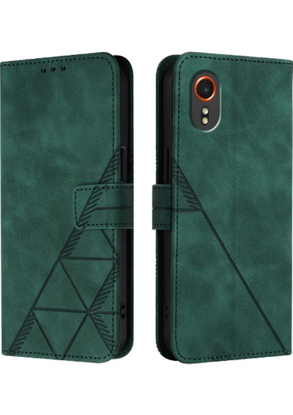 Samsung Galaxy Xcover 7 Pu Deri Flip Case Için Folio Kitap Koruyucu (Yurt Dışından)