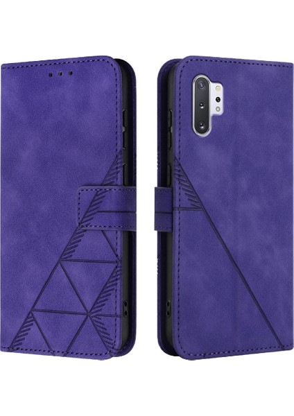 Samsung Galaxy Not 10 Artı Pu Deri Kredi Kartı Tutucu Cüzdan (Yurt Dışından)