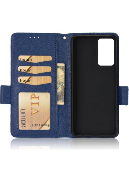 Vivo V21E 4g Için KILIF/Y73 2021 Yan Toka Kart Yuvaları Tutucu Cüzdan Pu (Yurt Dışından) modelleri
