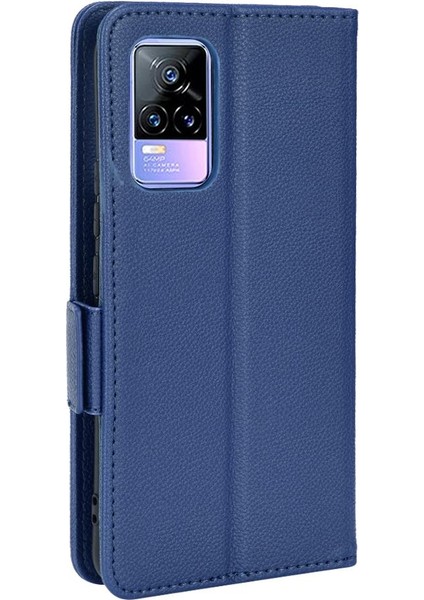 Vivo V21E 4g Için KILIF/Y73 2021 Yan Toka Kart Yuvaları Tutucu Cüzdan Pu (Yurt Dışından) indirimleri