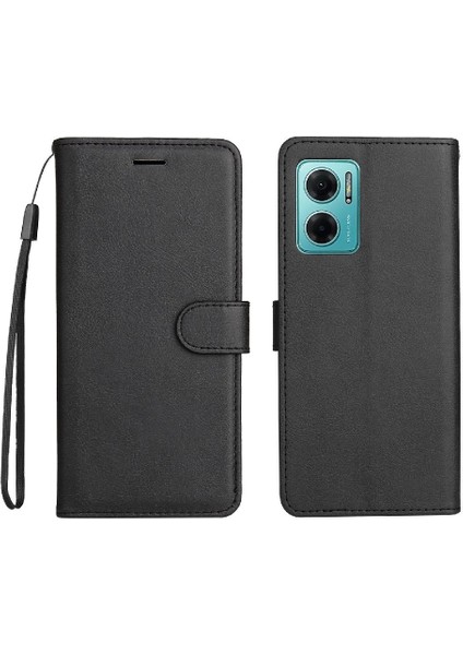 Xiaomi Redmi Not 11E Için Flip Case 5g Iş Cüzdan Telefon Kılıfı Klasik (Yurt Dışından)