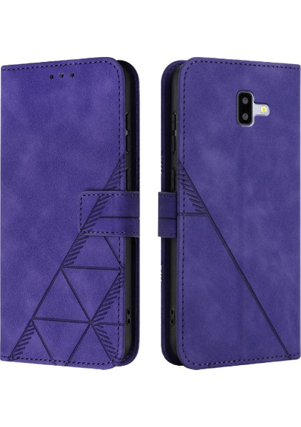 Samsung Galaxy J6 Artı Flip Folio Kitap Koruyucu Cüzdan Kapak Pu (Yurt Dışından) indirimleri