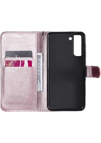 Kart Yuvası ile Samsung Galaxy S21 Fe Klasik Düz Renk Için Flip Case (Yurt Dışından) indirimleri