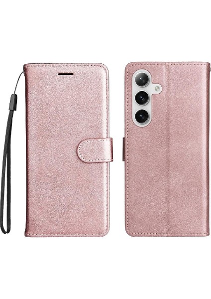 Samsung Galaxy S24 Yüksek Kaliteli Deri Iş Cüzdan Kılıf Için Flip Case (Yurt Dışından)