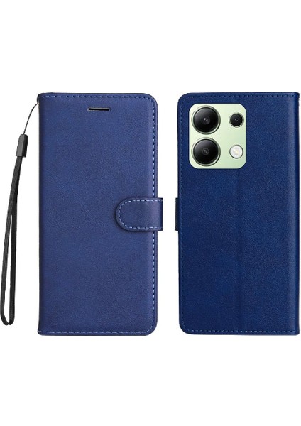 Xiaomi Redmi Not 13 Için Flip Case 4g Kart Yuvası ile Yüksek Kalite Deri (Yurt Dışından)