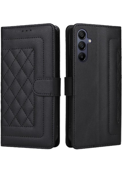Samsung Galaxy A15 Için Flip Case 4g/5g Darbeye Basit Iş Deri (Yurt Dışından)