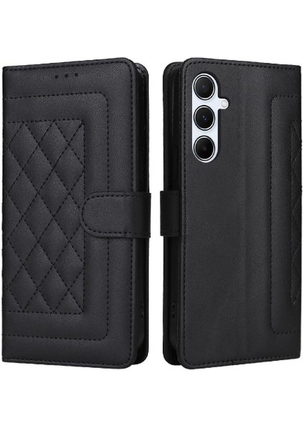 Samsung Galaxy Galaxy Için Flip Case Basit Iş Deri Kılıf Darbeye (Yurt Dışından)
