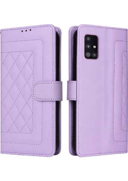 Samsung Galaxy A51 5g Cüzdan Darbeye Basit Iş Için Flip Case (Yurt Dışından)