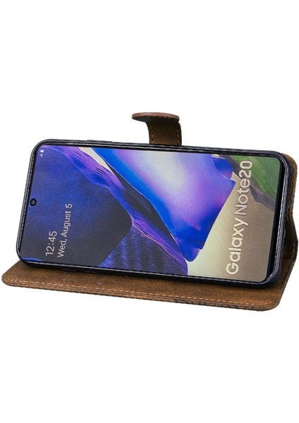 Samsung Galaxy Not 20 Için Büyük Kelebek Deri Cüzdan Kickstand (Yurt Dışından) fırsatları