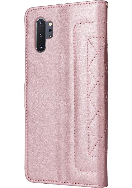 Samsung Galaxy Not 10 Artı Basit Iş Deri Kılıf Için Flip Case (Yurt Dışından)