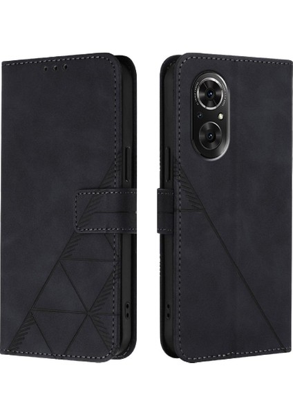 Huawei Nova 9 Se Için Kılıf Cüzdan Kapak Kredi Kartı Tutucu Flip Folio Kitap (Yurt Dışından)