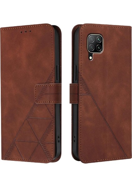 Huawei P40 Lite 4g Için Kılıf Cüzdan Kapak Flip Folio Kitap Koruyucu Kredi (Yurt Dışından)