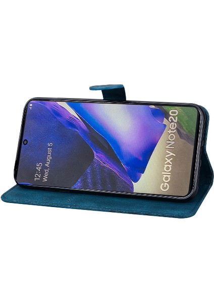 Samsung Galaxy Not 20 Için Büyük Kelebek Deri Cüzdan Kickstand (Yurt Dışından) indirimleri