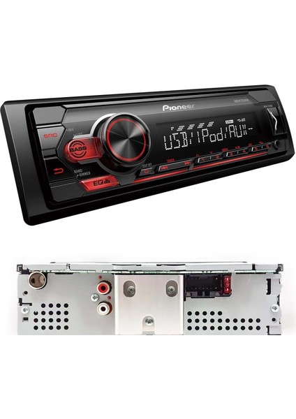 Pıoneer MVH-S120UB Oto Teyp 4X50 Watt USB Sd Fm Aux