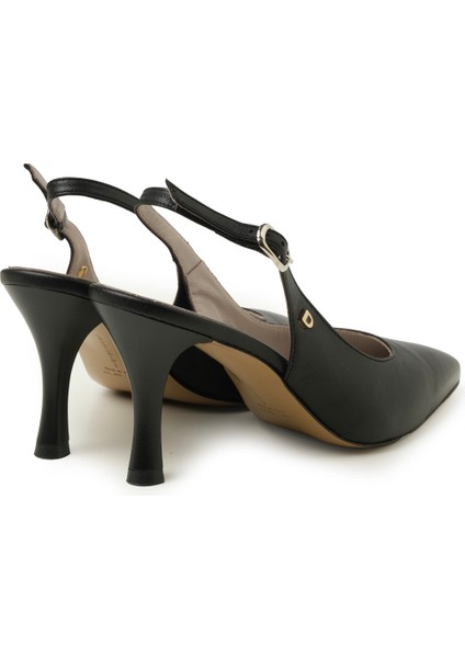 Kadın Topuklu/ Stiletto 1L4729DP Donna Serena Softnıl Pelle Nero fırsatları