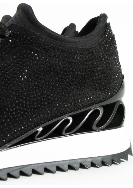 Zenna Yüksek Taban Siyah süet Kadın Spor Ayakkabı modelleri