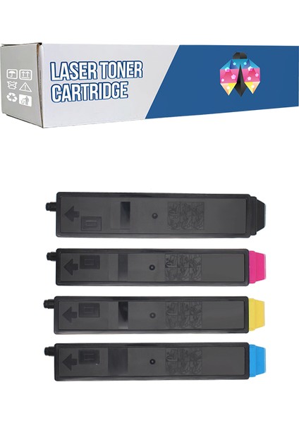 Kyocera FS-C8025MFP TK-895 Cmyk 1 Set Muadil Toner