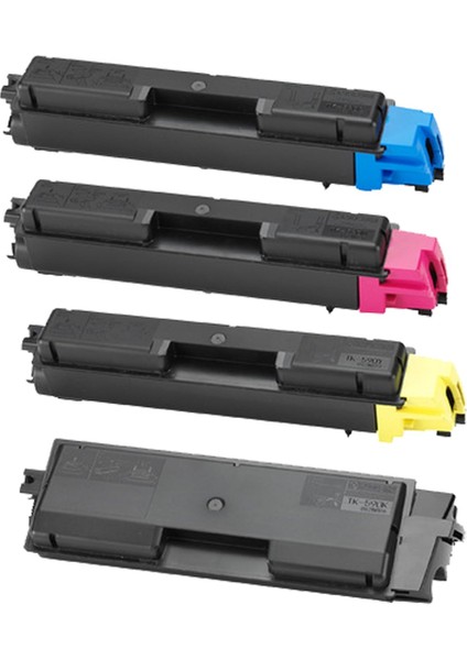 Kyocera FS-C2626MFP TK-590 Cmyk 1 Set Muadil Toner