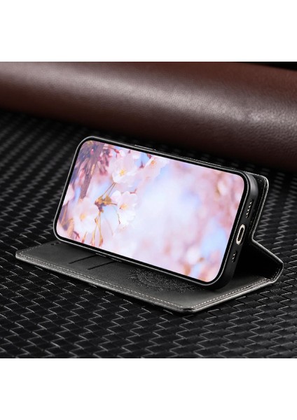 Samsung Galaxy A15 4g Pu Deri Kart Ekleme Darbeye Kapak (Yurt Dışından)