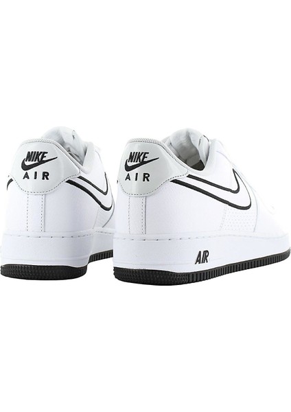 Air Force 1 Low 07 - Erkek Ayakkabı Deri Beyaz FJ4211-100 44,5 - Siyah Beyaz modelleri