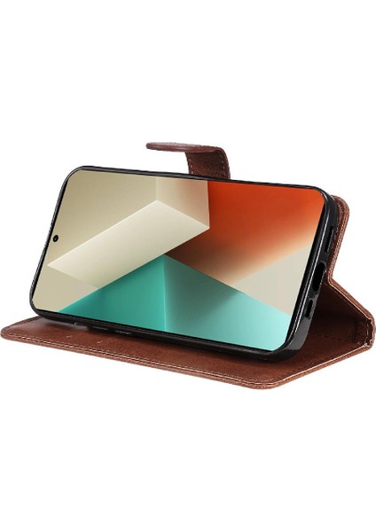 Xiaomi Redmi Not 13 Için Flip Case 5g Yüksek Kaliteli Deri Iş Cüzdan (Yurt Dışından)