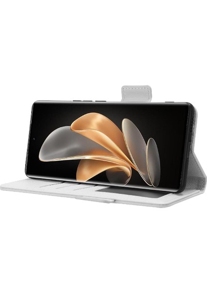 Vivo V29 5g Pu Deri Manyetik Kart Yuvaları Için Kılıf Tutucu Cüzdan Yan (Yurt Dışından)