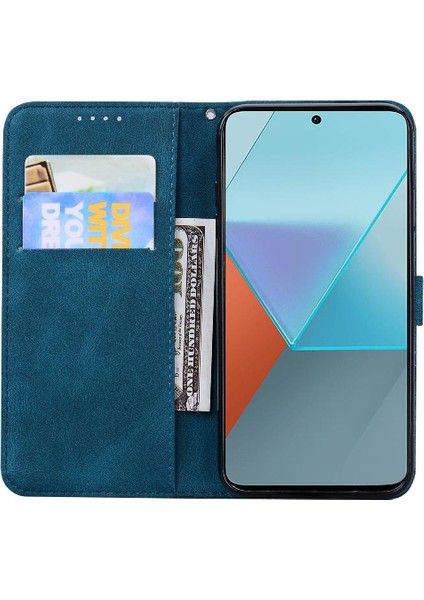 Xiaomi Redmi Için Not 13 5g Büyük Kelebek Kickstand Koruyucu Kapak (Yurt Dışından)