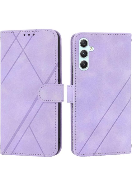 Samsung Galaxy S23 Artı Kickstand Tam Koruma Pu Deri Için Filp Durumda (Yurt Dışından)