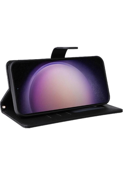 Samsung Galaxy S23 Cüzdan Basit Iş Deri Kılıf Flip Case Için Flip Case (Yurt Dışından) fırsatları
