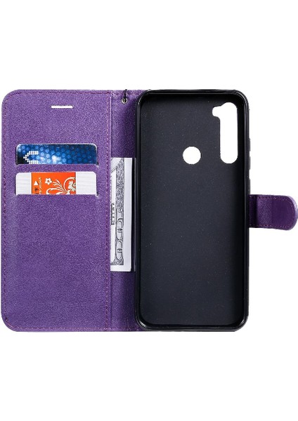 Xiaomi Redmi Not 8t Için Flip Case Kart ile Iş Cüzdan Telefon Kılıfı (Yurt Dışından)