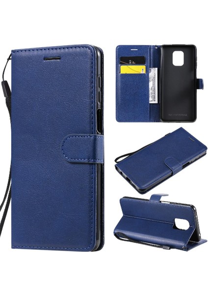 Xiaomi Redmi Not 9 Için Flip Case Pro/9s Kart ile Yüksek Kaliteli Deri (Yurt Dışından)