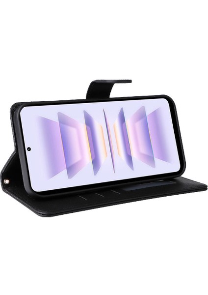 Xiaomi Poco F5 Pro Flip Kapak Kılıf Için Flip Case Cüzdan Darbeye (Yurt Dışından)
