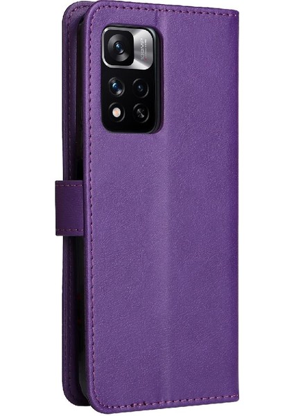 Manyi Mall Xiaomi Redmi Not 11 Pro Artı Kart Yuvası Iş Cüzdan ile Flip Case (Yurt Dışından)