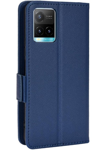 Vivo Y21/Y21S/Y33S Pu Deri Kart Yuvaları Tutucu Cüzdan Manyetik (Yurt Dışından) modelleri