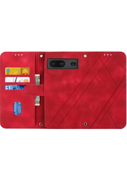 Google Pixel 7 Pro Kickstand Tam Koruma Anti Scratch Pu Için Filp Durumda (Yurt Dışından) fırsatları