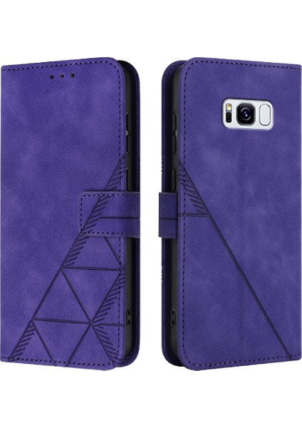 Samsung Galaxy S8 Artı Pu Deri Cüzdan Kapak Flip Folio Kitap (Yurt Dışından)