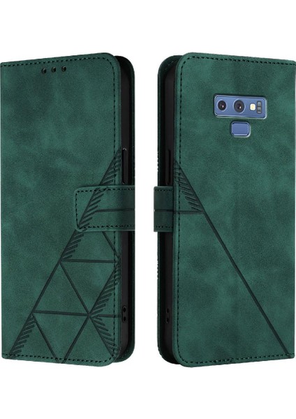 Samsung Galaxy Not 9 Flip Folio Kitap Koruyucu Pu Deri Kart (Yurt Dışından)