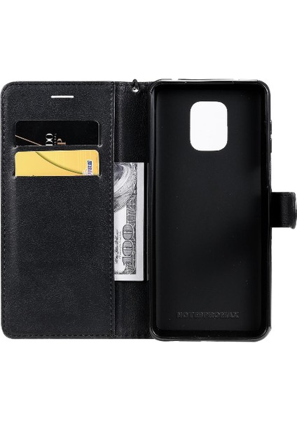 Xiaomi Redmi Not 9 Için Flip Case Pro/9s Kart ile Yüksek Kaliteli Deri (Yurt Dışından)