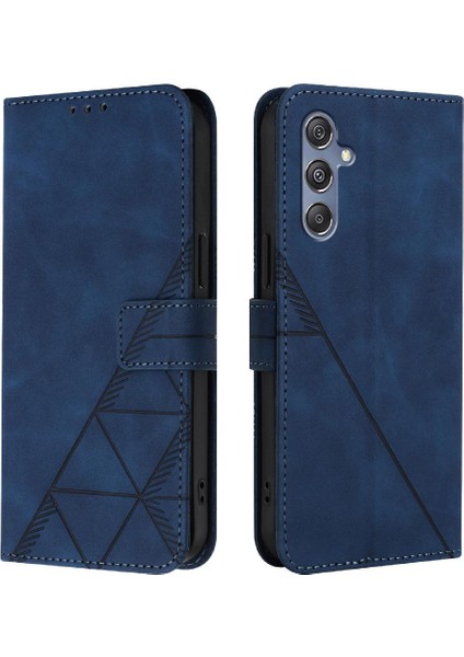 Samsung Galaxy M34 5g Kredi Kartı Tutucu Cüzdan Kapak Pu Deri (Yurt Dışından)