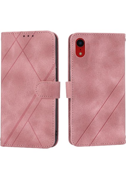 Iphone Xs Kredi Kartı Tutucu Pu Deri Kayış Kickstand Anti Için Filp Durumda (Yurt Dışından)