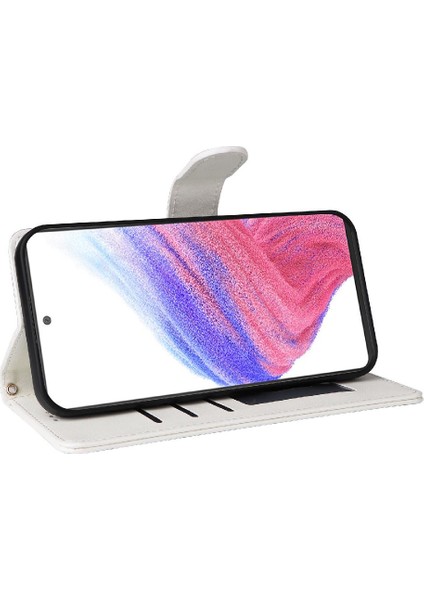 Samsung Galaxy A53 Basit Iş Için Flip Case Kapak Cüzdan Kılıf (Yurt Dışından)