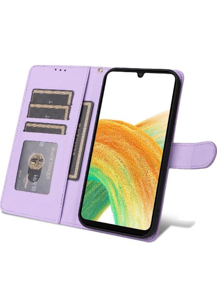 Samsung Galaxy A33 5g Için Flip Case Kapak Kılıf Cüzdan Basit (Yurt Dışından) fırsatları