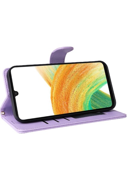 Samsung Galaxy A33 5g Için Flip Case Kapak Kılıf Cüzdan Basit (Yurt Dışından) indirimleri