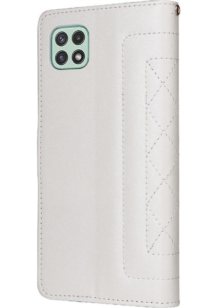 Samsung Galaxy A22 5g Için Flip Case Darbeye Basit Iş Cüzdan (Yurt Dışından) fırsatları